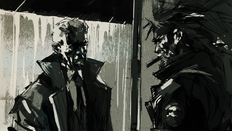 Illustration for article titled The Dark, Moody Metal Gear Art of Ashley Wood